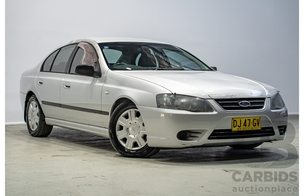 12/2007 Ford Falcon XT (RWD) BF MKII 4d Sedan Silver 4.0L