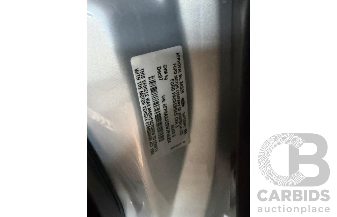 12/2007 Ford Falcon XT (RWD) BF MKII 4d Sedan Silver 4.0L