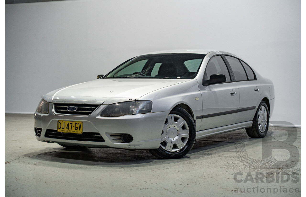 12/2007 Ford Falcon XT (RWD) BF MKII 4d Sedan Silver 4.0L