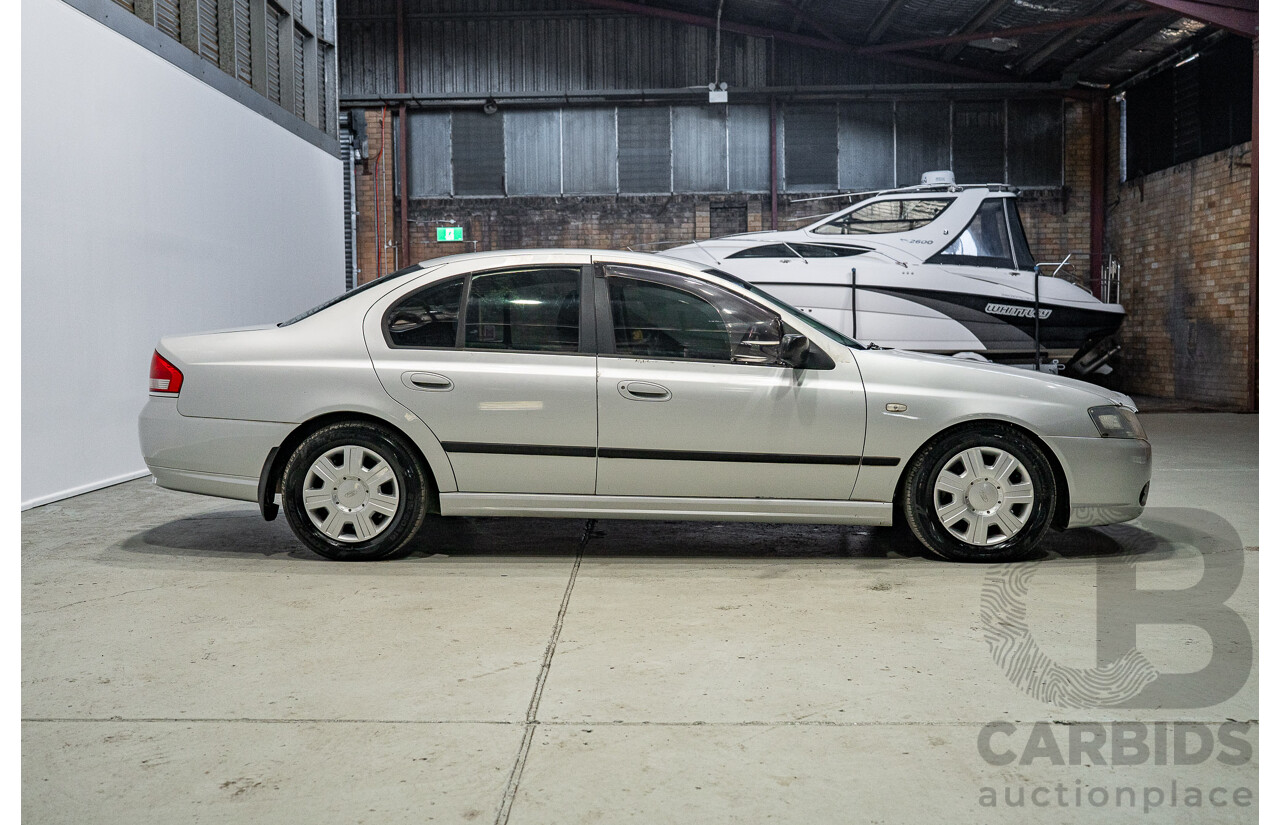 12/2007 Ford Falcon XT (RWD) BF MKII 4d Sedan Silver 4.0L
