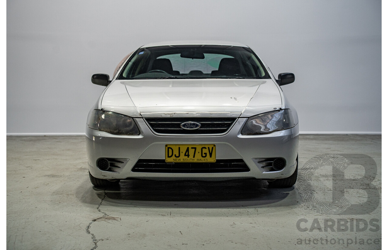 12/2007 Ford Falcon XT (RWD) BF MKII 4d Sedan Silver 4.0L