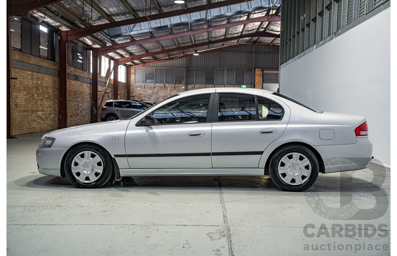 12/2007 Ford Falcon XT (RWD) BF MKII 4d Sedan Silver 4.0L