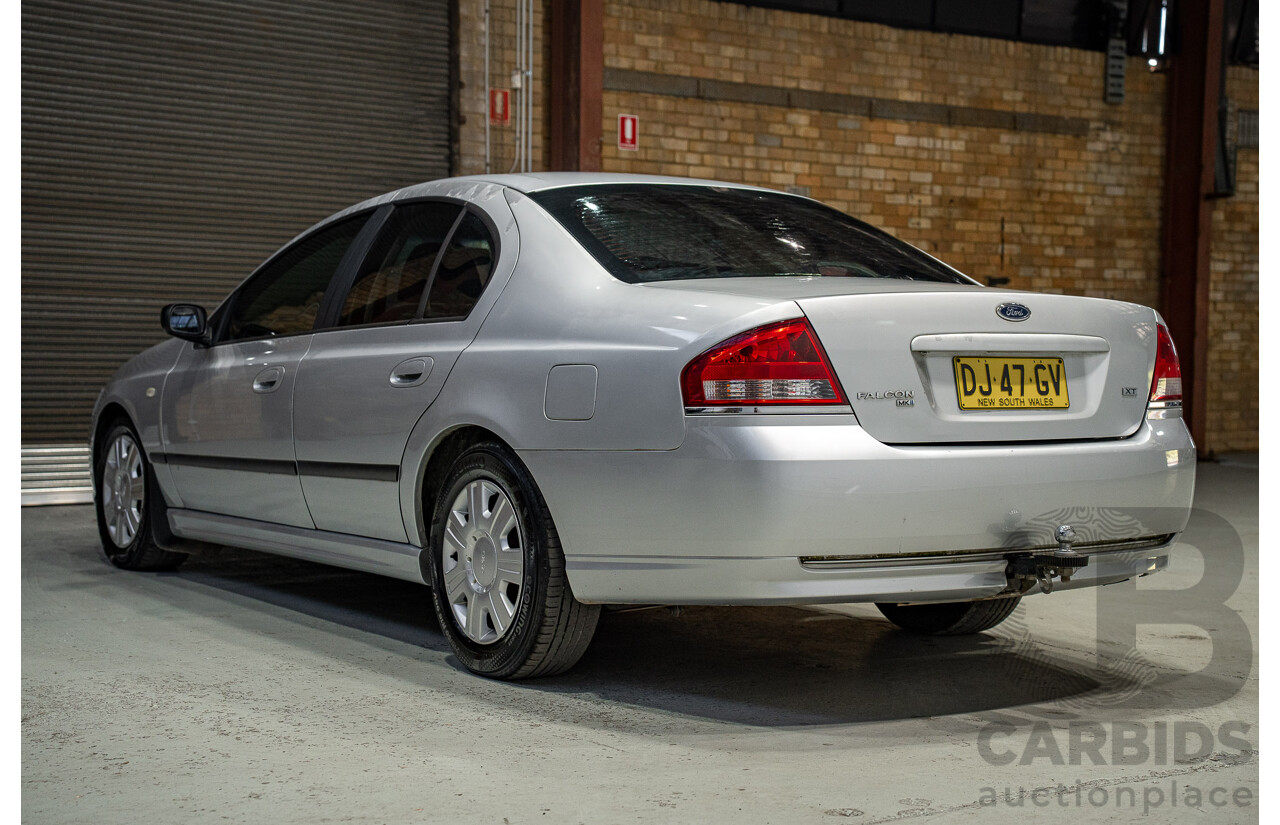12/2007 Ford Falcon XT (RWD) BF MKII 4d Sedan Silver 4.0L