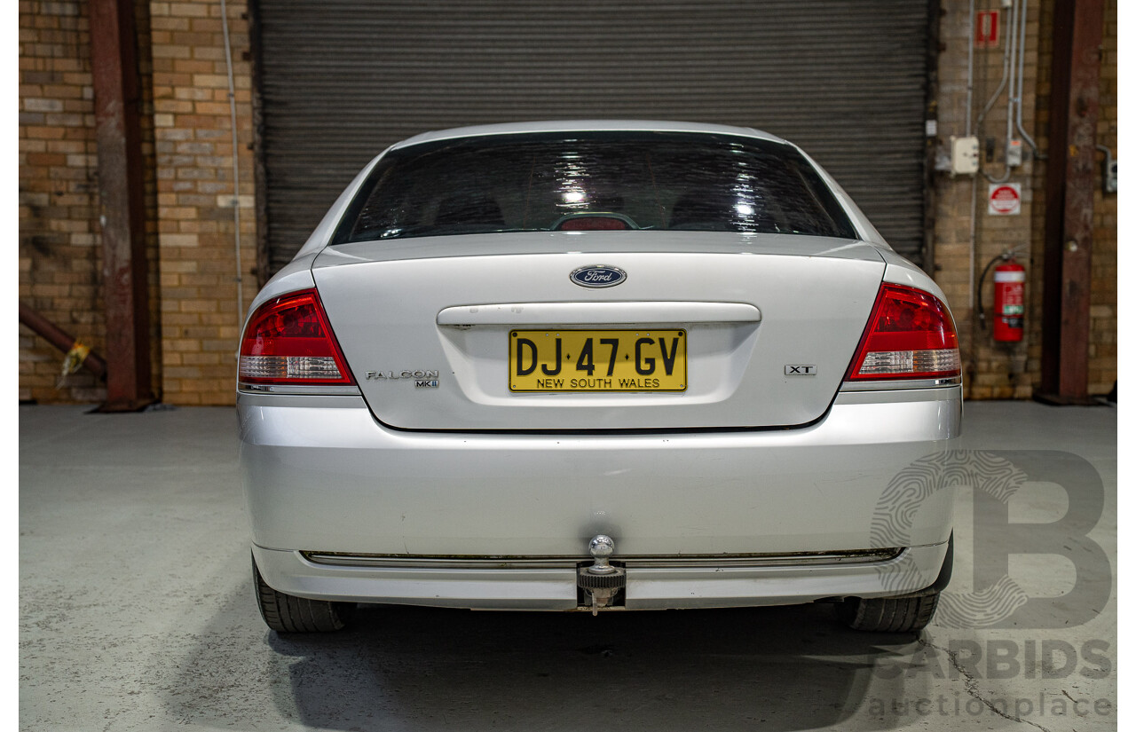 12/2007 Ford Falcon XT (RWD) BF MKII 4d Sedan Silver 4.0L