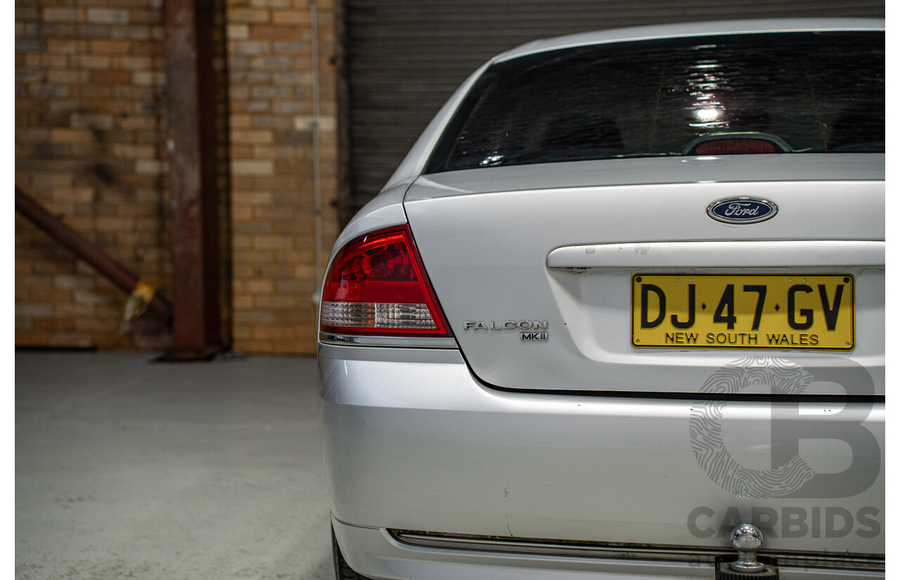 12/2007 Ford Falcon XT (RWD) BF MKII 4d Sedan Silver 4.0L