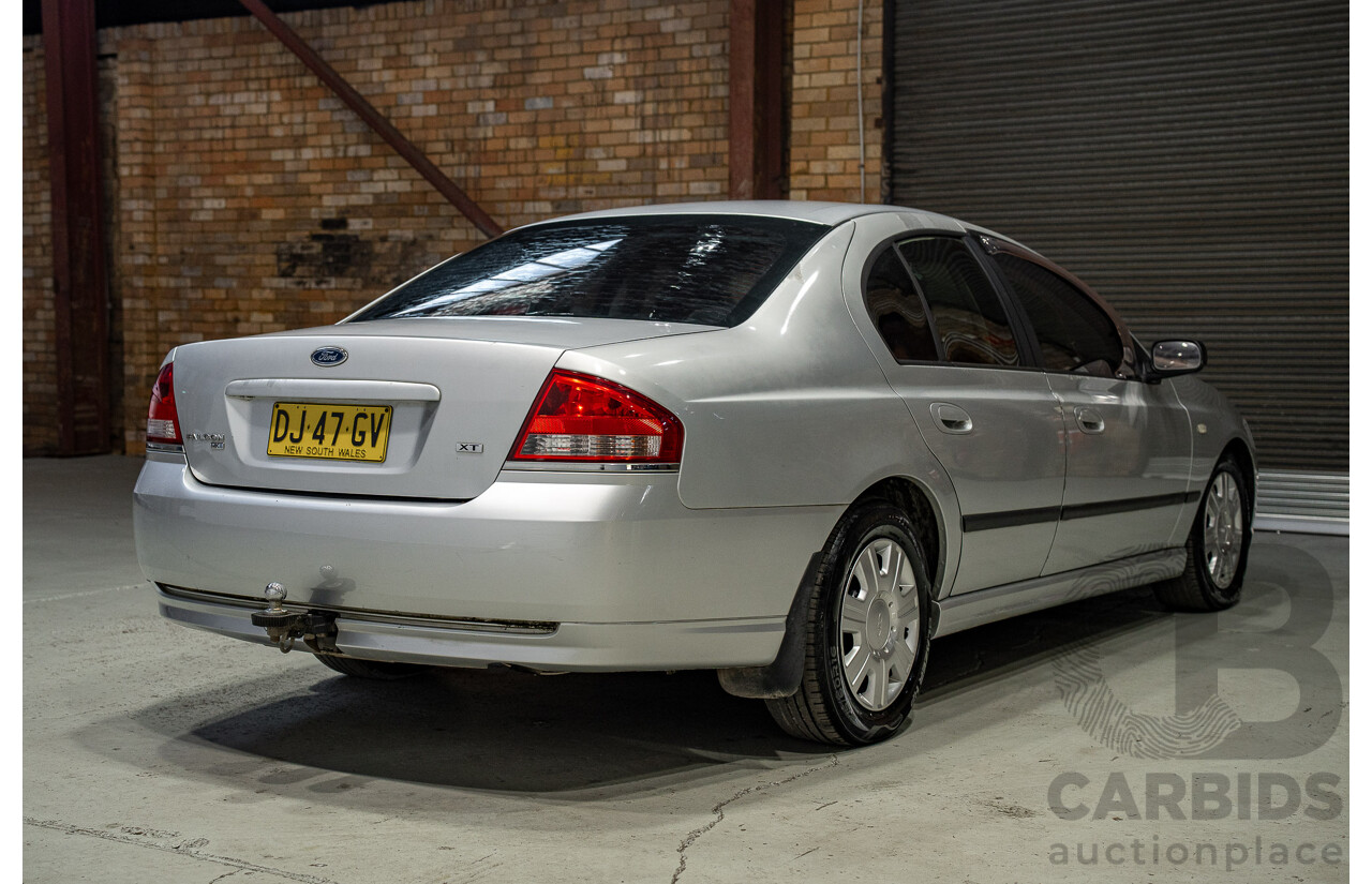 12/2007 Ford Falcon XT (RWD) BF MKII 4d Sedan Silver 4.0L