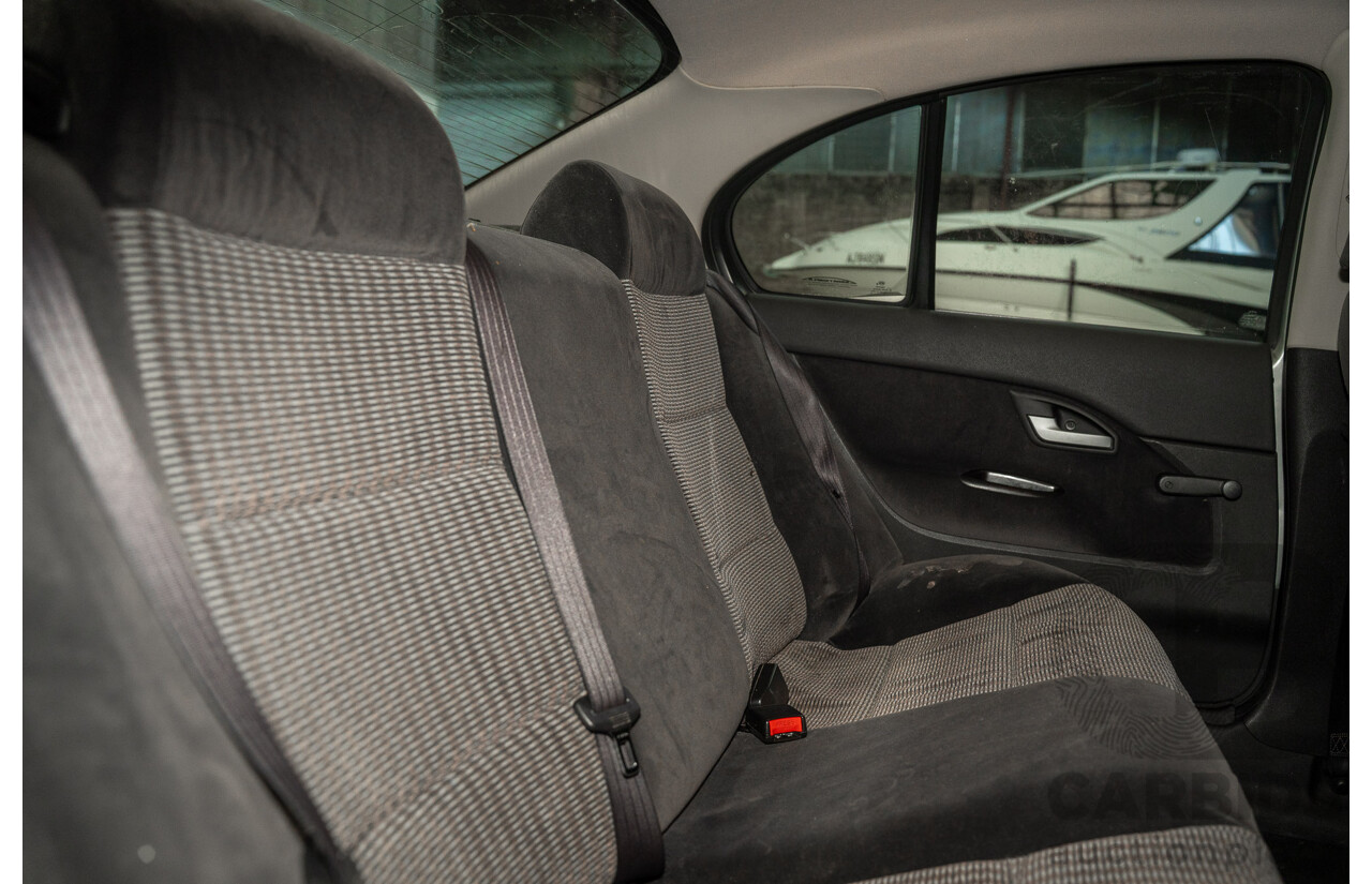 12/2007 Ford Falcon XT (RWD) BF MKII 4d Sedan Silver 4.0L