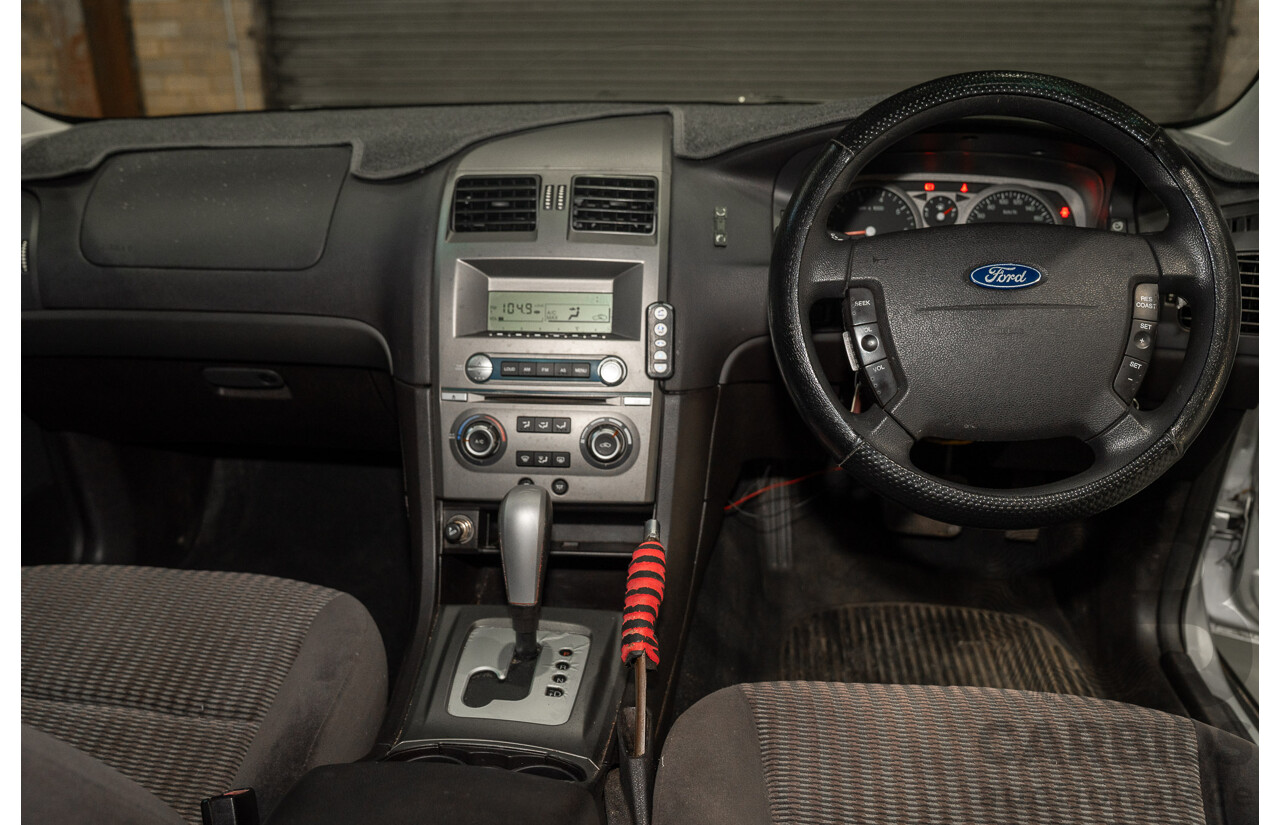 12/2007 Ford Falcon XT (RWD) BF MKII 4d Sedan Silver 4.0L