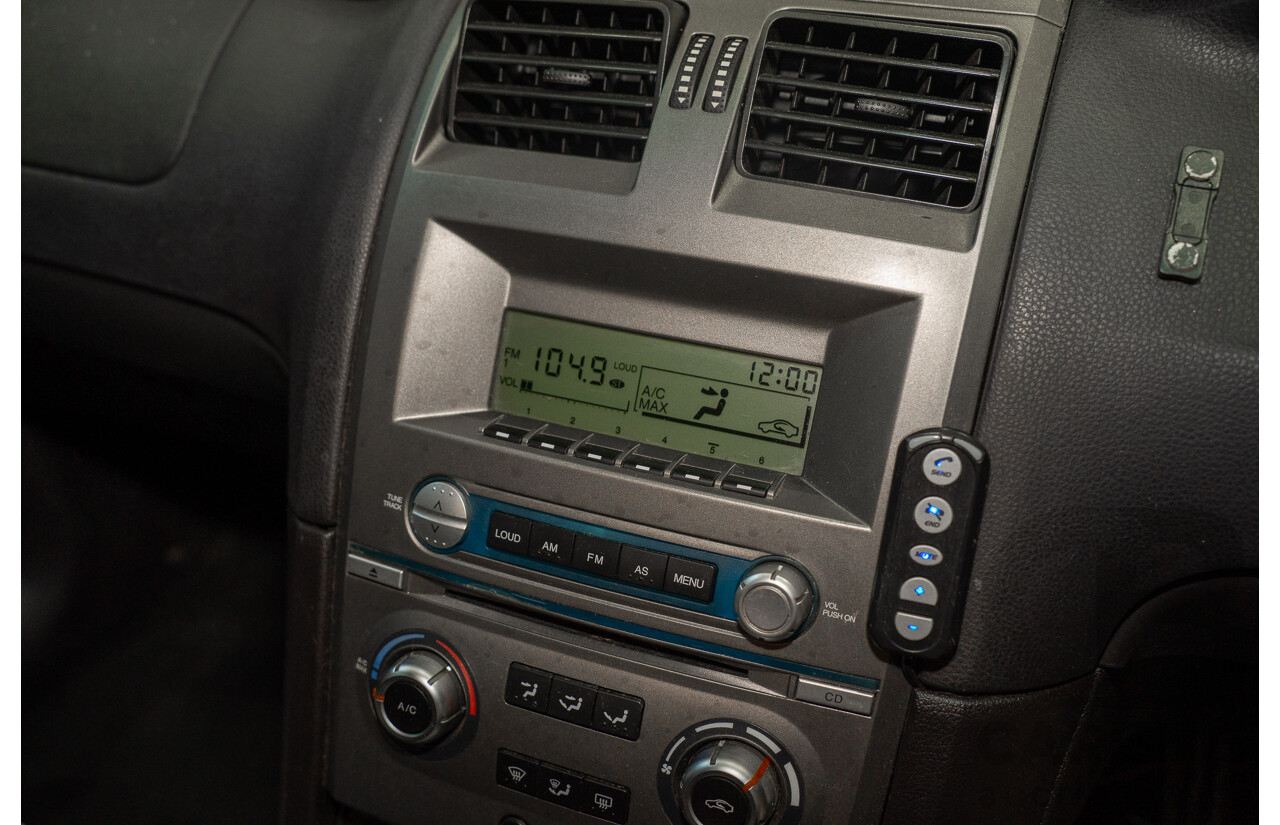 12/2007 Ford Falcon XT (RWD) BF MKII 4d Sedan Silver 4.0L