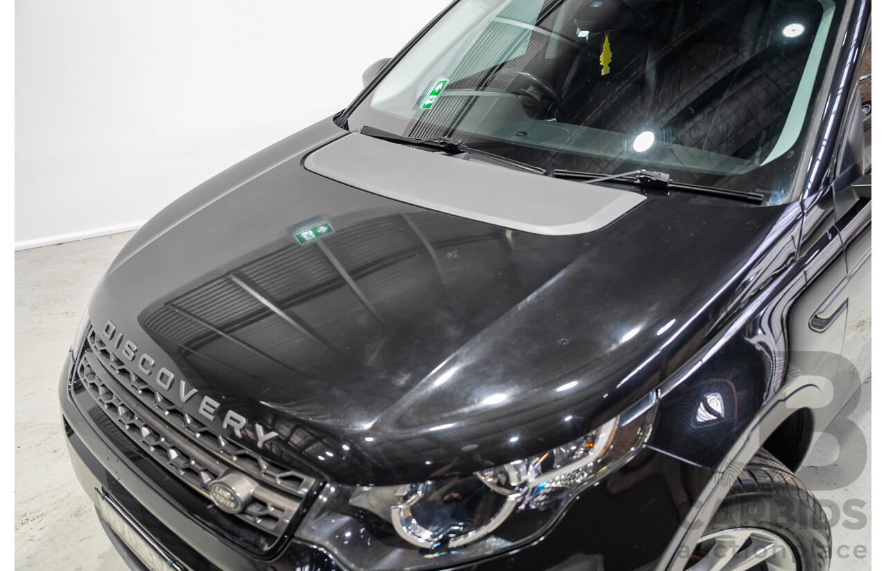 01/2018 Land Rover Discovery Sport TD4 110kW SE (AWD) L550 MY18 4D Wagon Ultimate Black Turbo Diesel 2.0L