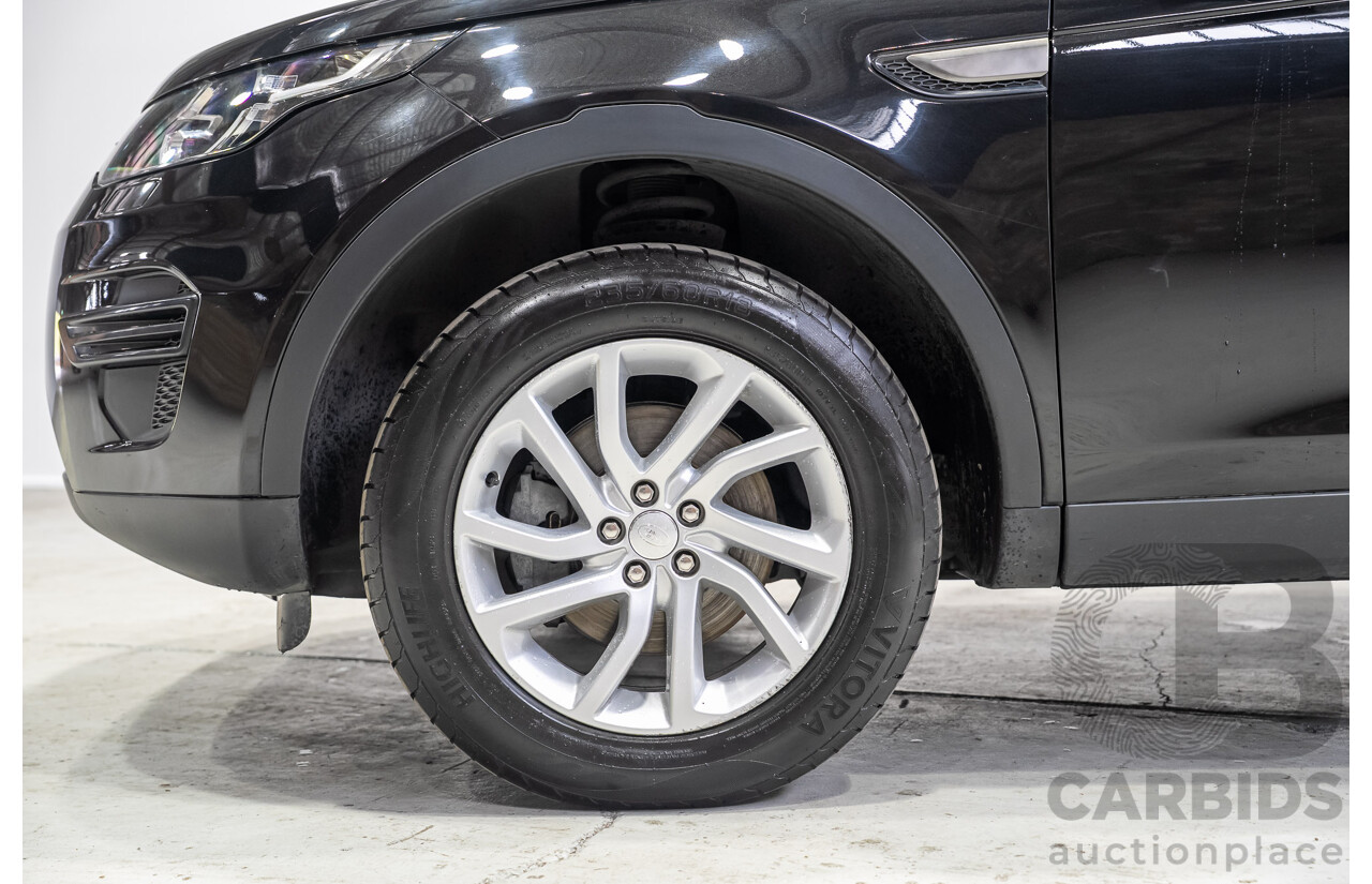 01/2018 Land Rover Discovery Sport TD4 110kW SE (AWD) L550 MY18 4D Wagon Ultimate Black Turbo Diesel 2.0L