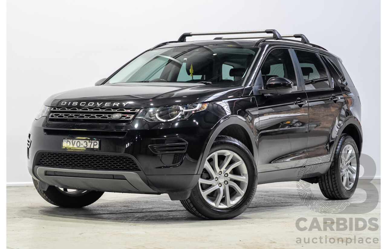 01/2018 Land Rover Discovery Sport TD4 110kW SE (AWD) L550 MY18 4D Wagon Ultimate Black Turbo Diesel 2.0L