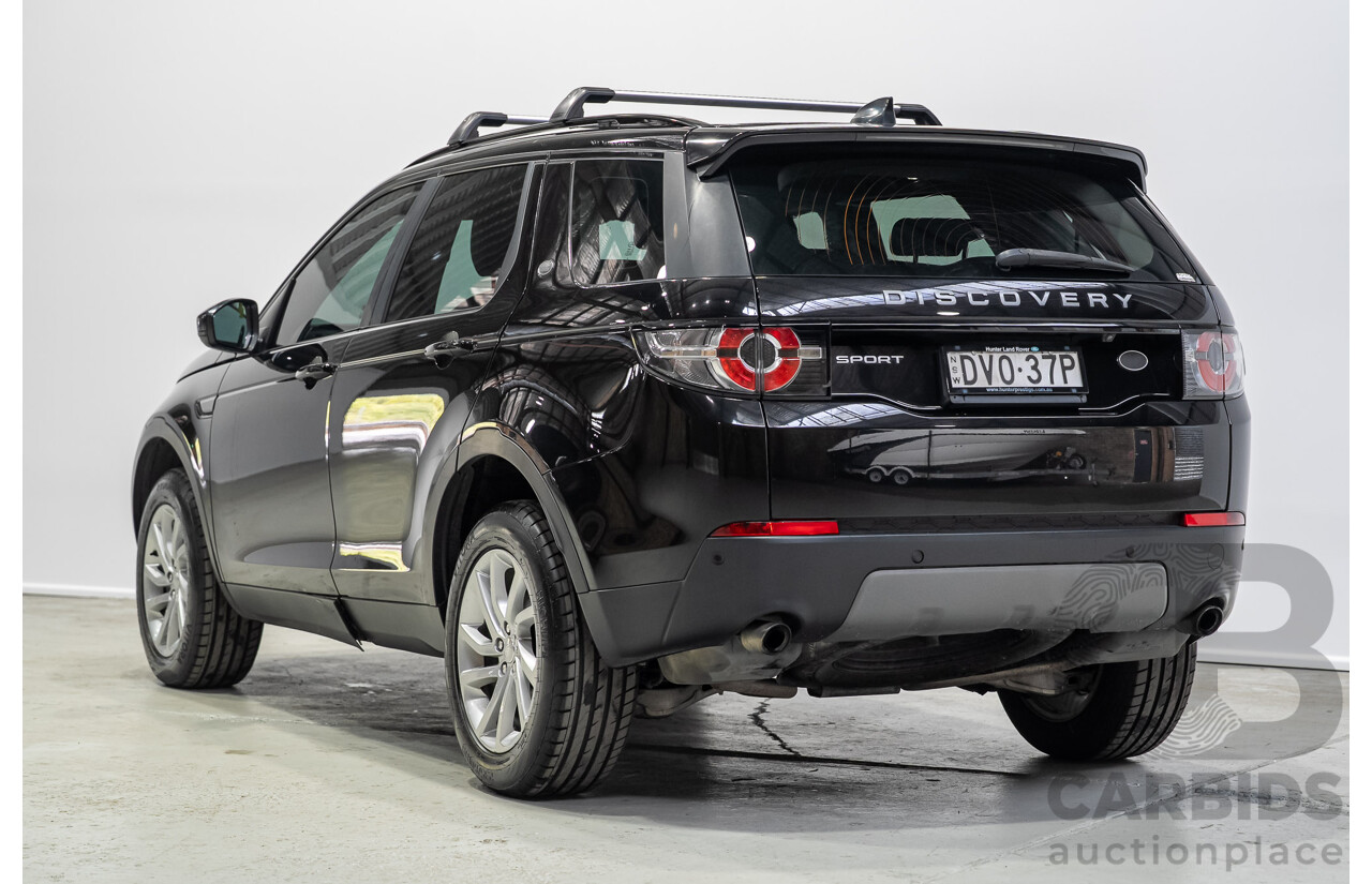 01/2018 Land Rover Discovery Sport TD4 110kW SE (AWD) L550 MY18 4D Wagon Ultimate Black Turbo Diesel 2.0L