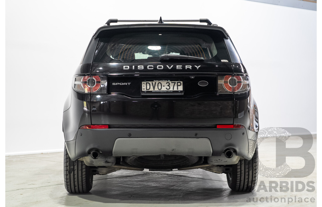 01/2018 Land Rover Discovery Sport TD4 110kW SE (AWD) L550 MY18 4D Wagon Ultimate Black Turbo Diesel 2.0L