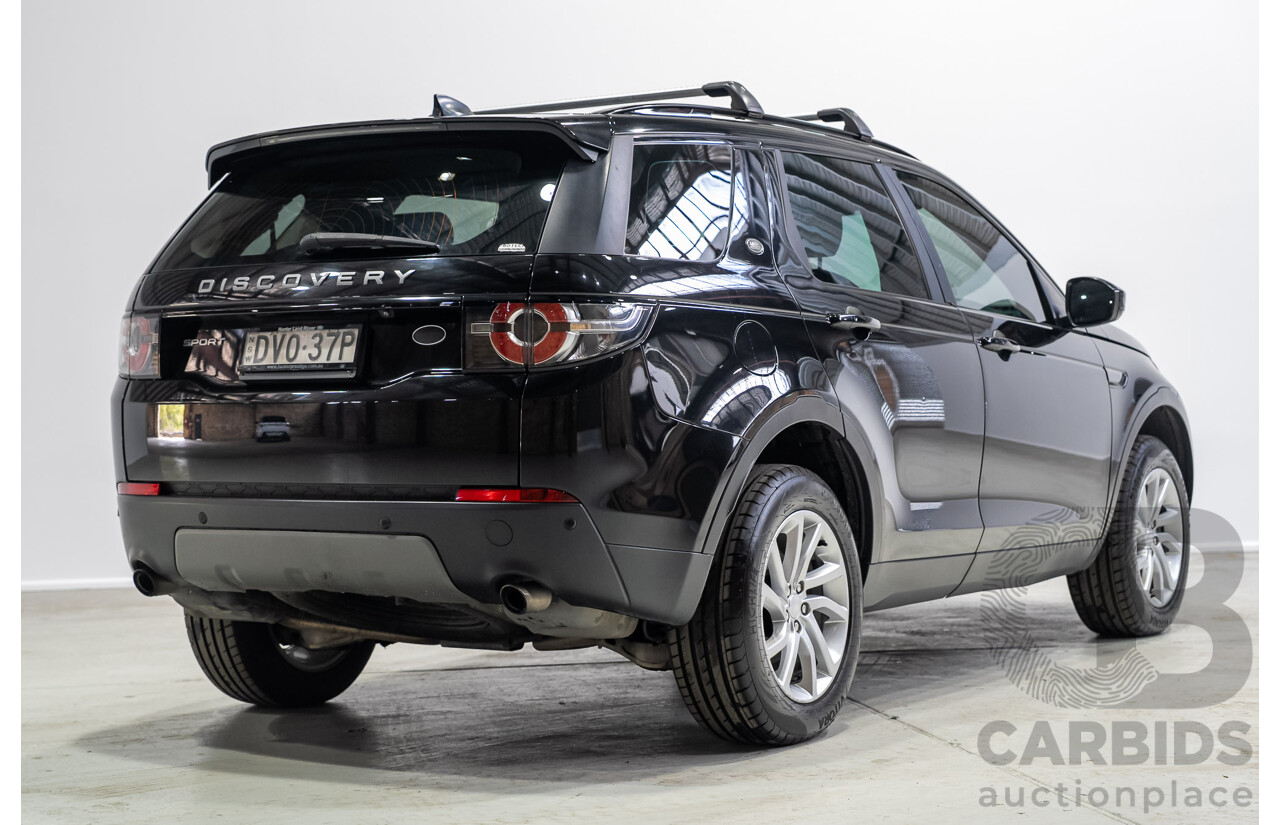 01/2018 Land Rover Discovery Sport TD4 110kW SE (AWD) L550 MY18 4D Wagon Ultimate Black Turbo Diesel 2.0L