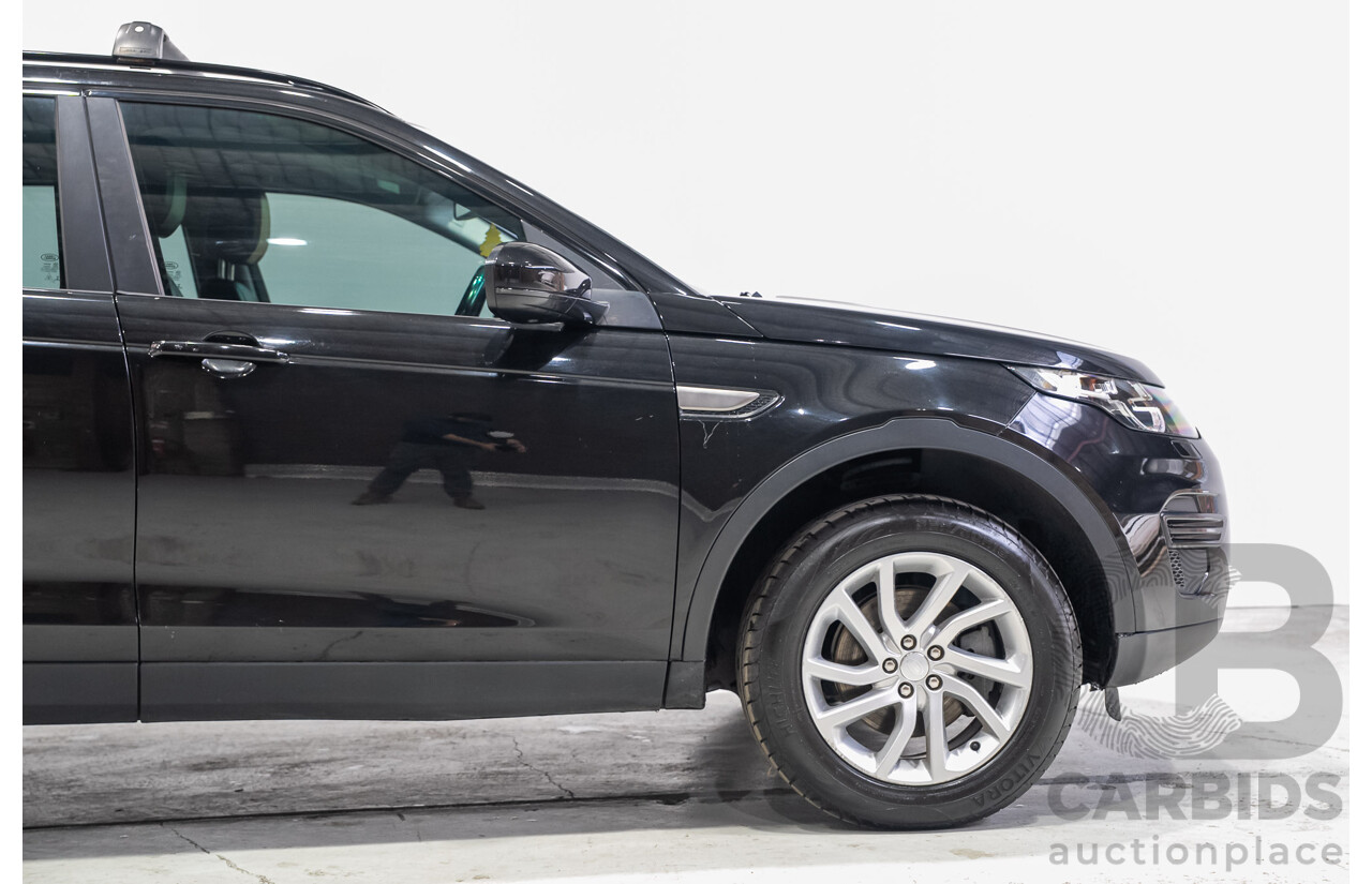 01/2018 Land Rover Discovery Sport TD4 110kW SE (AWD) L550 MY18 4D Wagon Ultimate Black Turbo Diesel 2.0L
