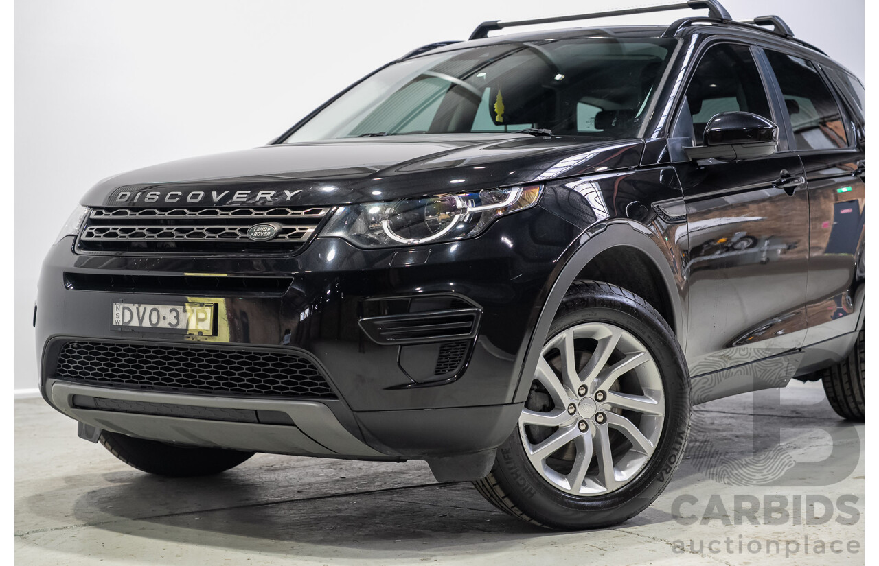 01/2018 Land Rover Discovery Sport TD4 110kW SE (AWD) L550 MY18 4D Wagon Ultimate Black Turbo Diesel 2.0L