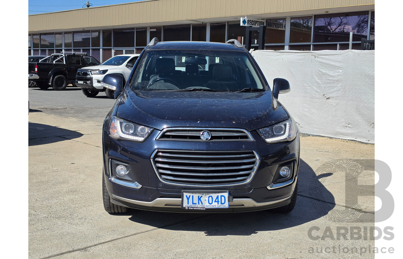 04/2016 Holden Captiva 7 LTZ (AWD) CG MY16 4D Wagon Blue 3.0L - 7 Seats