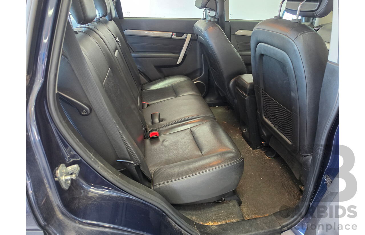04/2016 Holden Captiva 7 LTZ (AWD) CG MY16 4D Wagon Blue 3.0L - 7 Seats