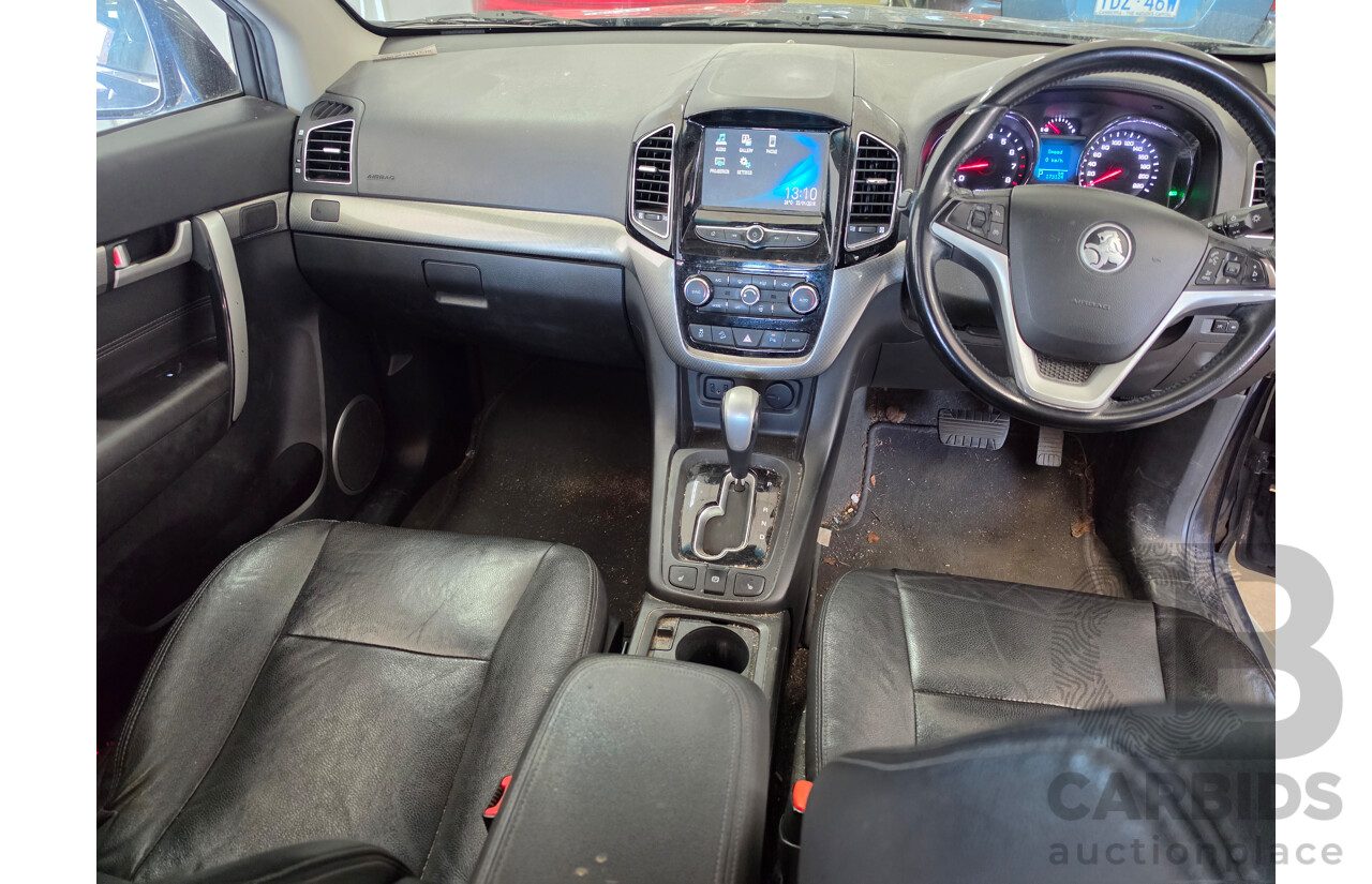04/2016 Holden Captiva 7 LTZ (AWD) CG MY16 4D Wagon Blue 3.0L - 7 Seats