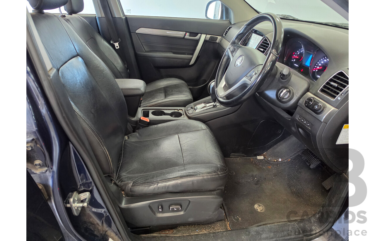 04/2016 Holden Captiva 7 LTZ (AWD) CG MY16 4D Wagon Blue 3.0L - 7 Seats