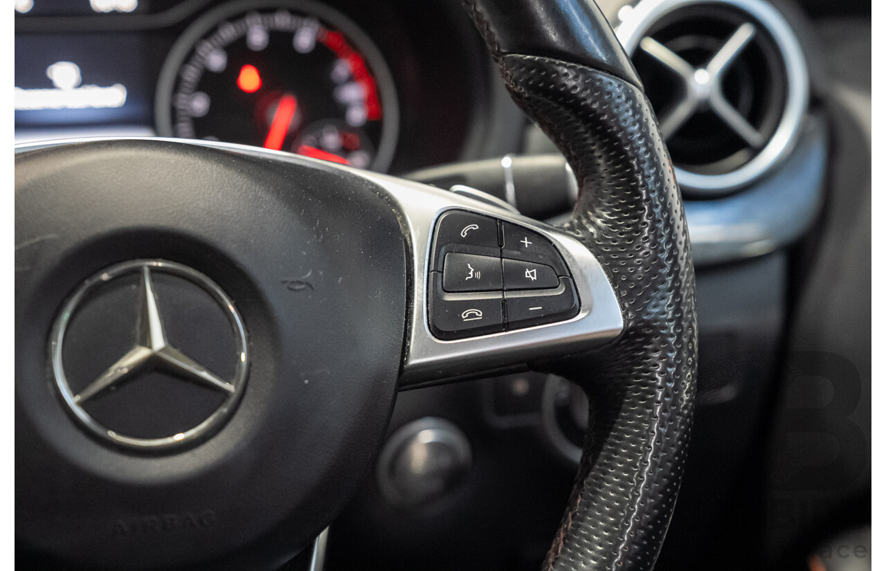 07/2015 Mercedes-Benz B250 4MATIC (AWD) 246 MY15 5D Hatchback Calcite White Turbo 2.0L