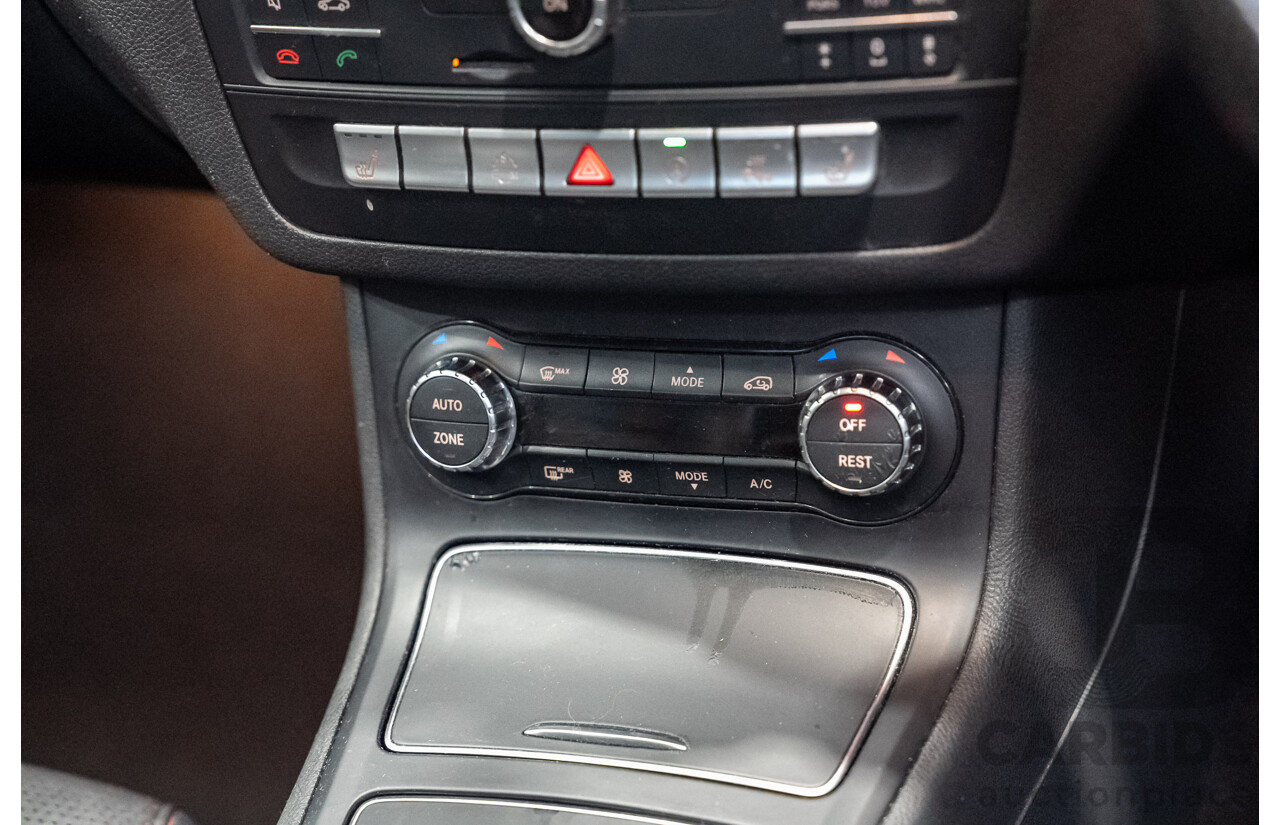 07/2015 Mercedes-Benz B250 4MATIC (AWD) 246 MY15 5D Hatchback Calcite White Turbo 2.0L