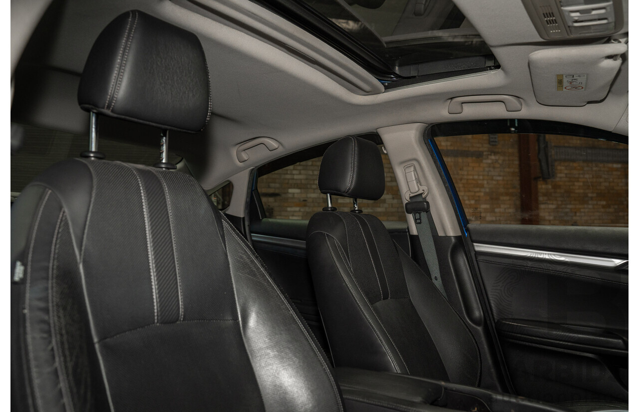 06/2017 Honda Civic RS MY17 4d Sedan Blue 1.5L