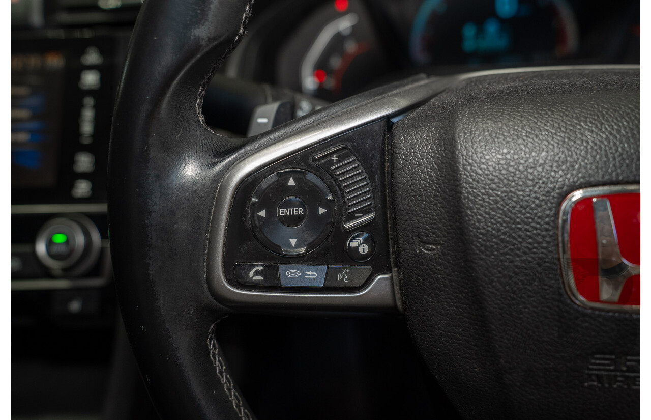 06/2017 Honda Civic RS MY17 4d Sedan Blue 1.5L