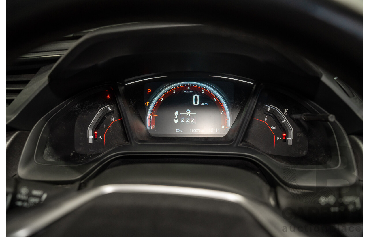 06/2017 Honda Civic RS MY17 4d Sedan Blue 1.5L