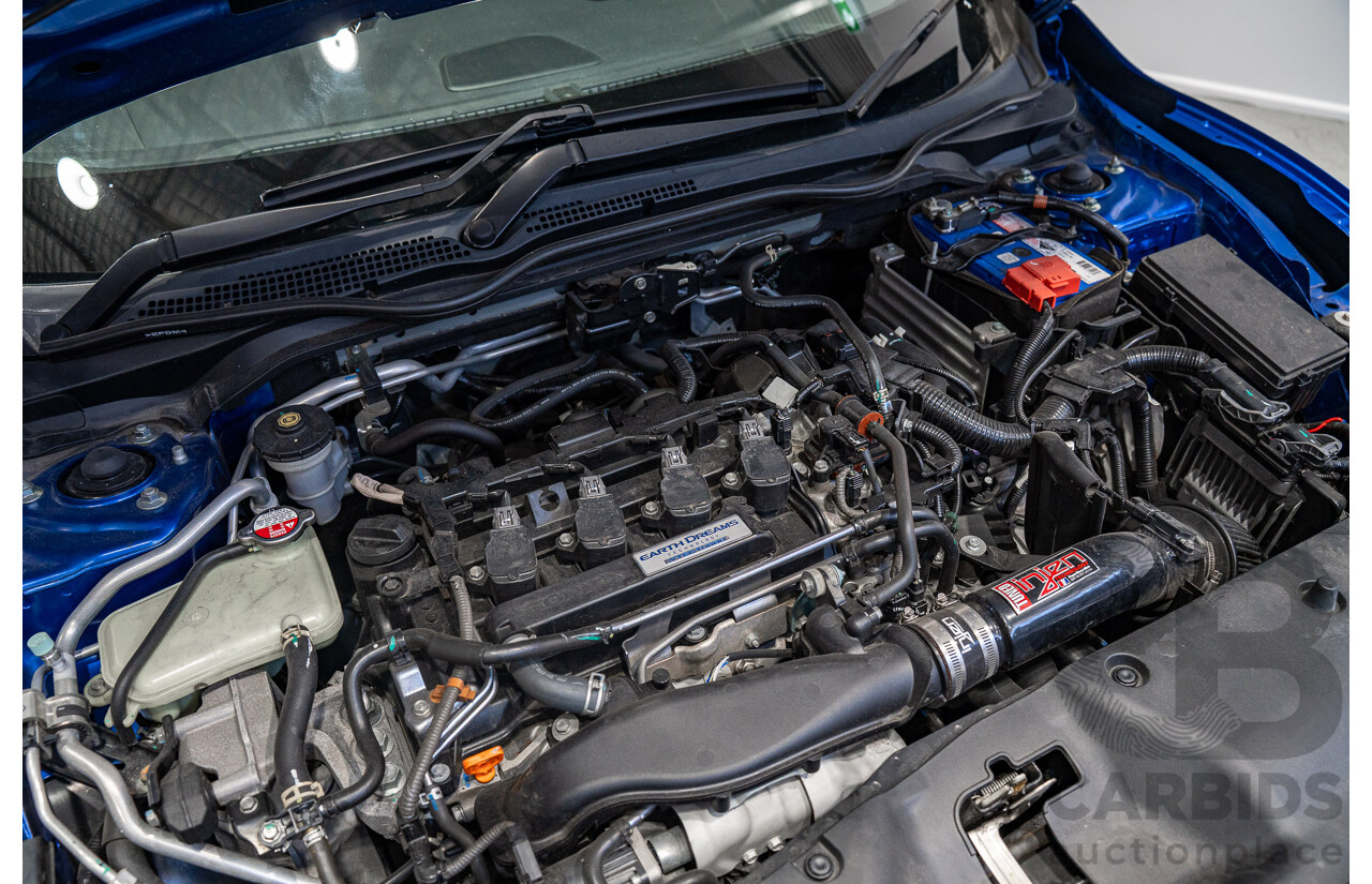 06/2017 Honda Civic RS MY17 4d Sedan Blue 1.5L