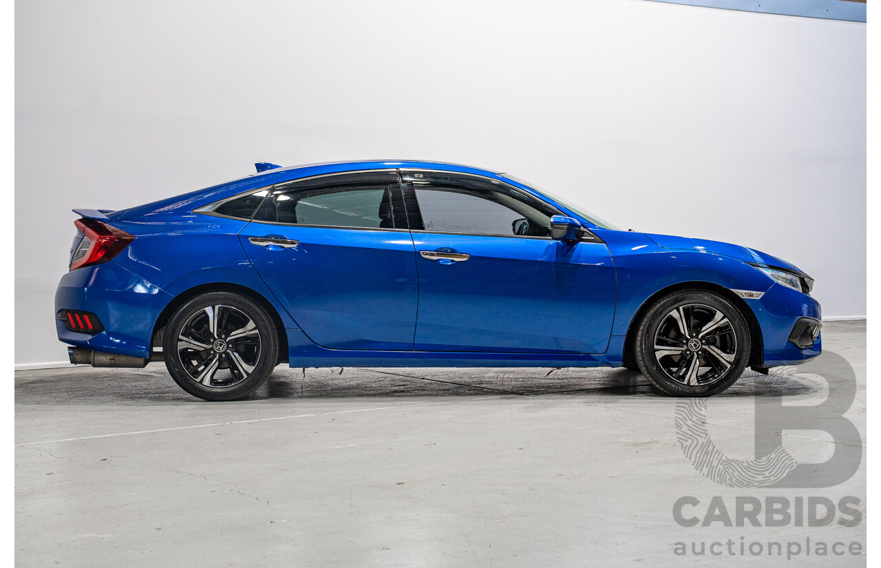 06/2017 Honda Civic RS MY17 4d Sedan Blue 1.5L