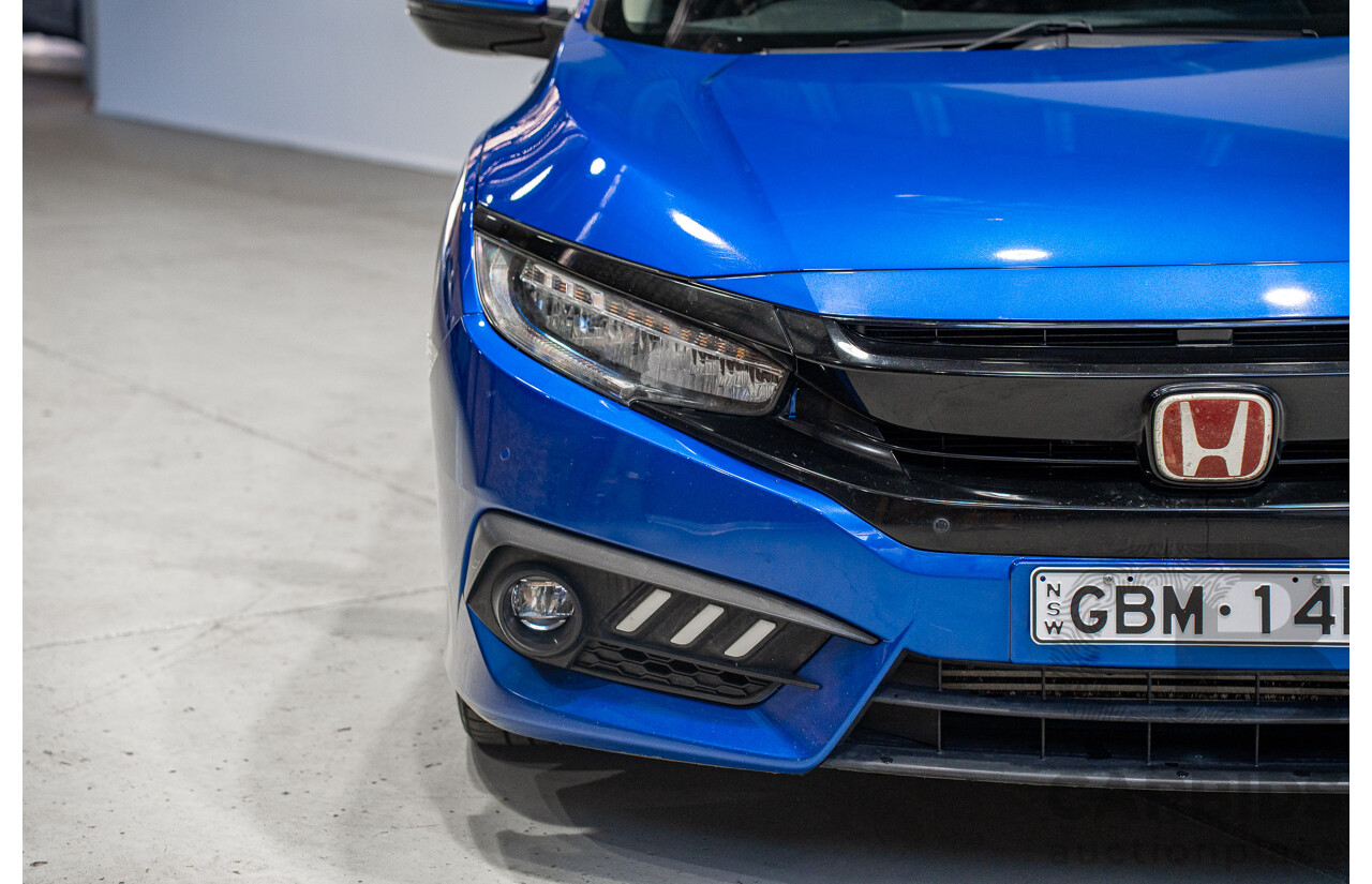 06/2017 Honda Civic RS MY17 4d Sedan Blue 1.5L