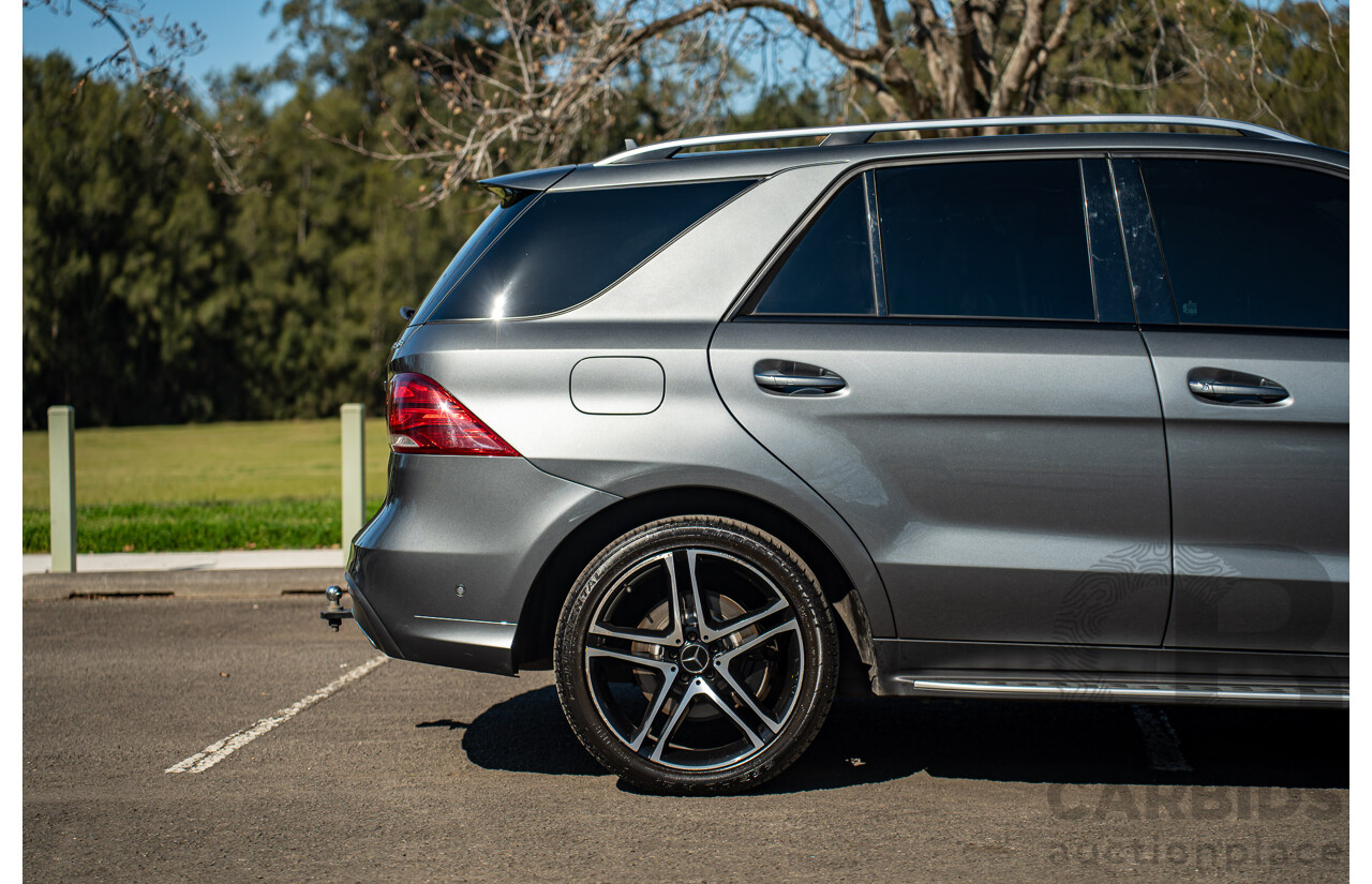 10/2016 Mercedes-AMG GLE 43 4MATIC (AWD) 166 MY17 4d Wagon Selenite Grey Metallic Turbo 3.0L