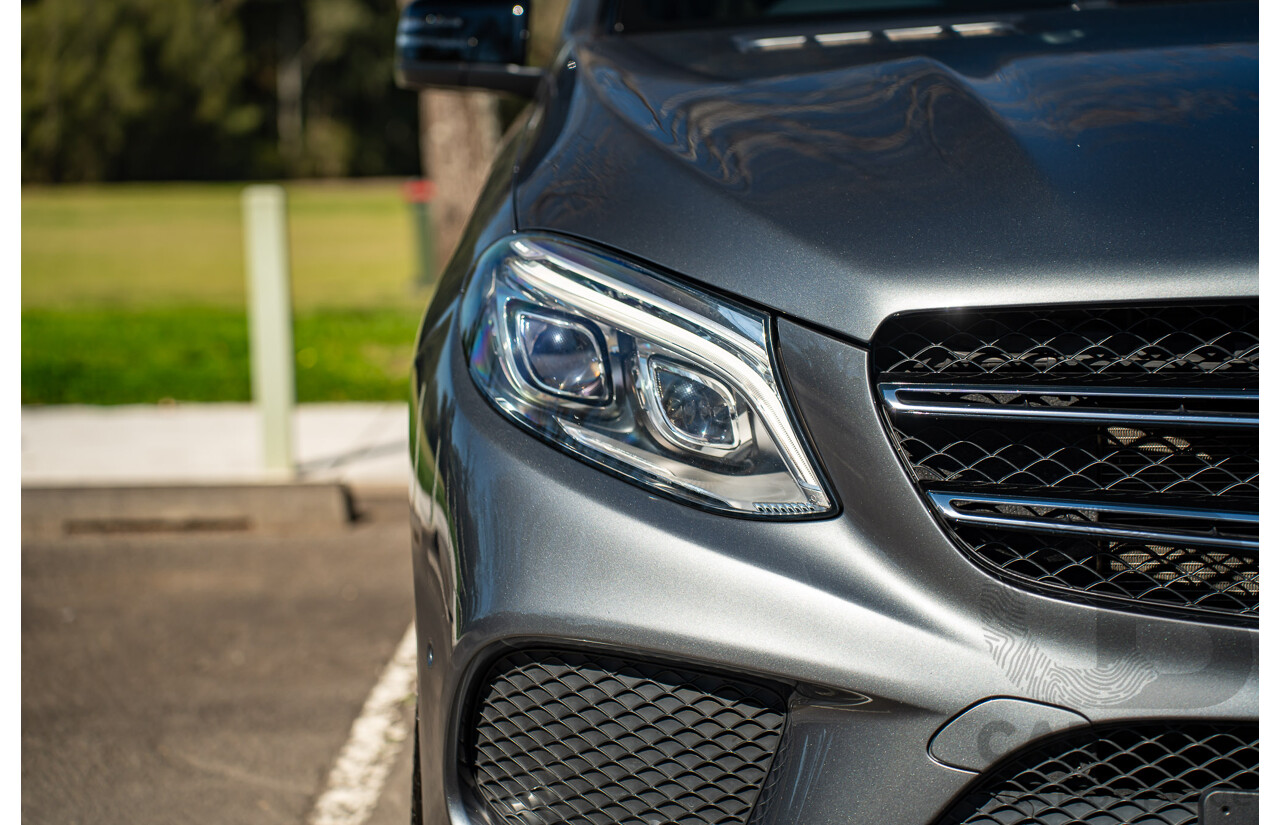 10/2016 Mercedes-AMG GLE 43 4MATIC (AWD) 166 MY17 4d Wagon Selenite Grey Metallic Turbo 3.0L