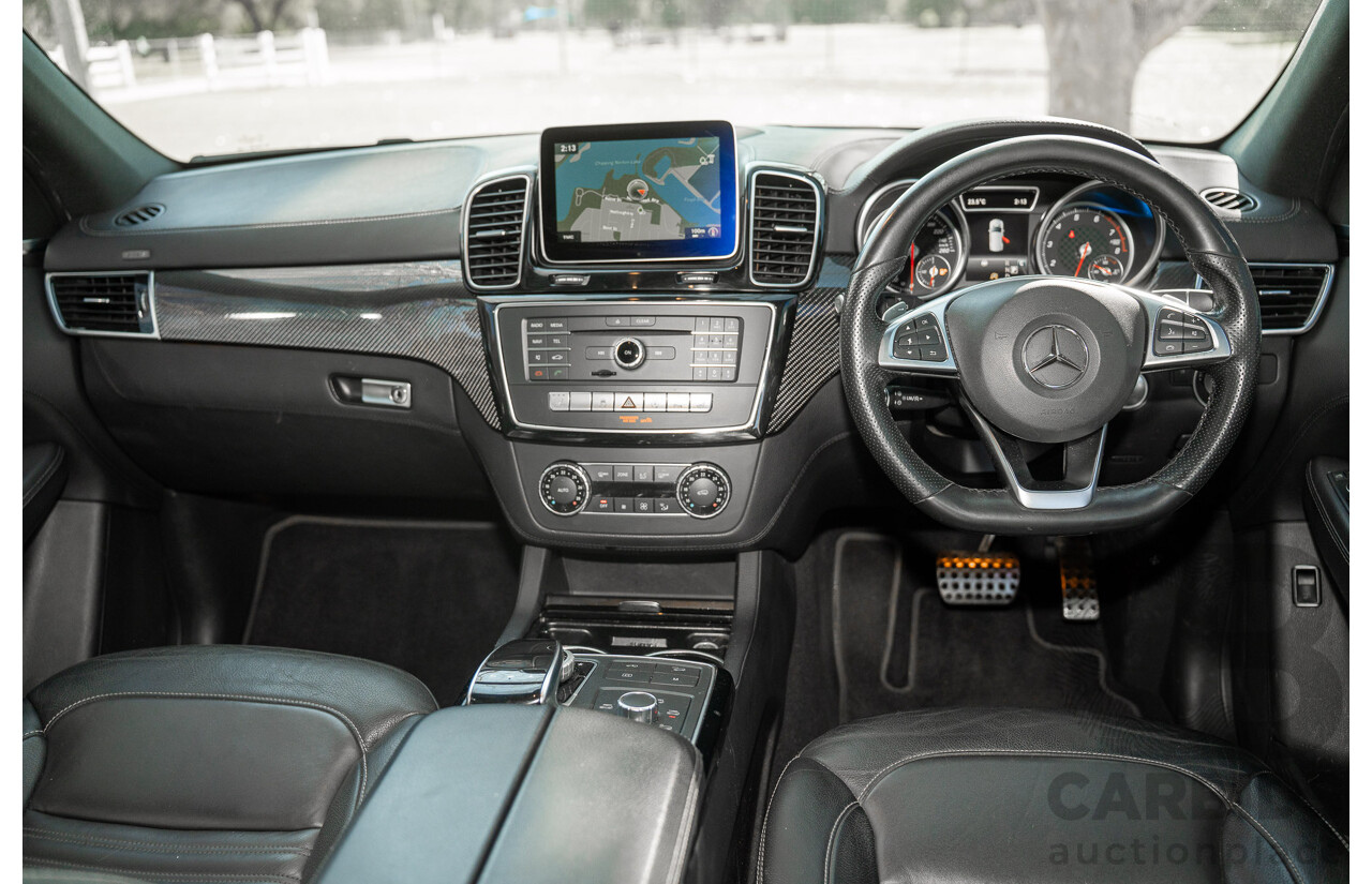 10/2016 Mercedes-AMG GLE 43 4MATIC (AWD) 166 MY17 4d Wagon Selenite Grey Metallic Turbo 3.0L