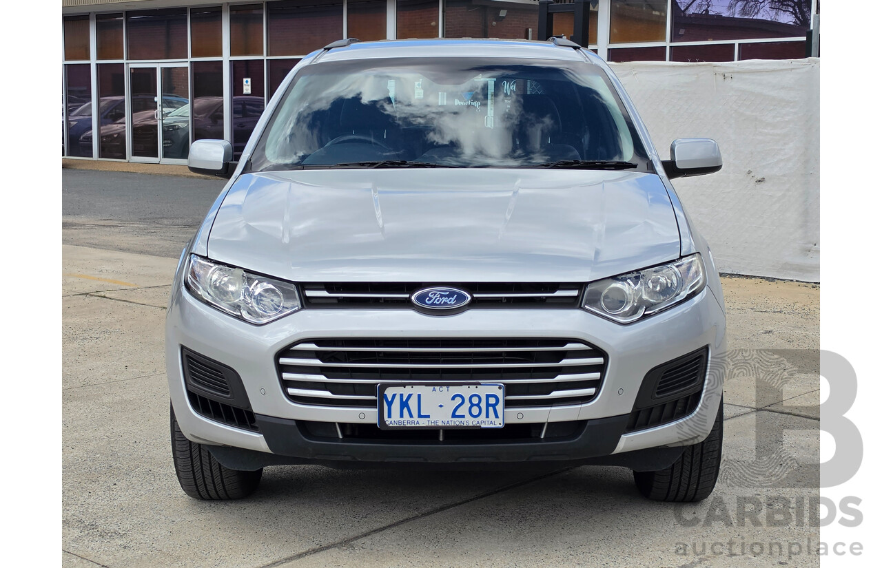 05/2015 Ford Territory TX SZ MK2 4d Wagon Silver Turbo Diesel 2.7L