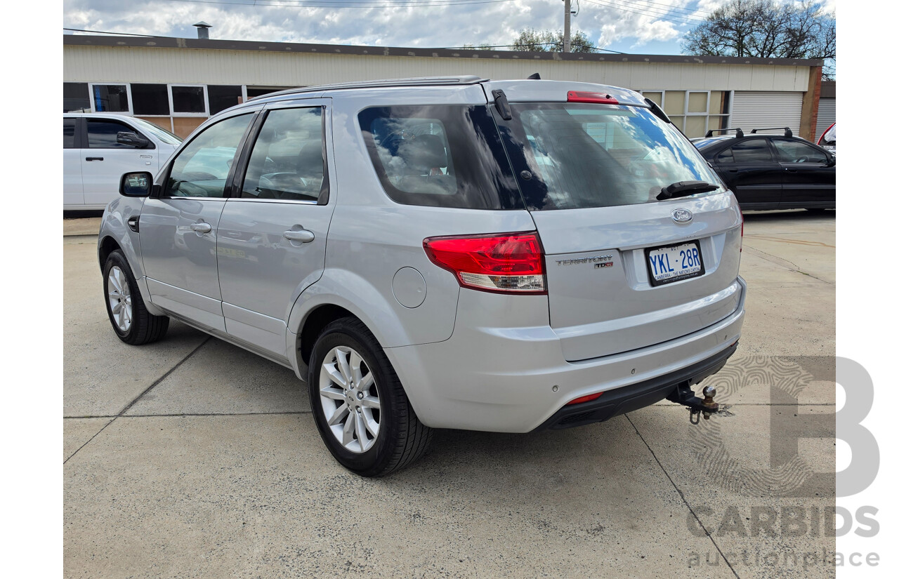 05/2015 Ford Territory TX SZ MK2 4d Wagon Silver Turbo Diesel 2.7L