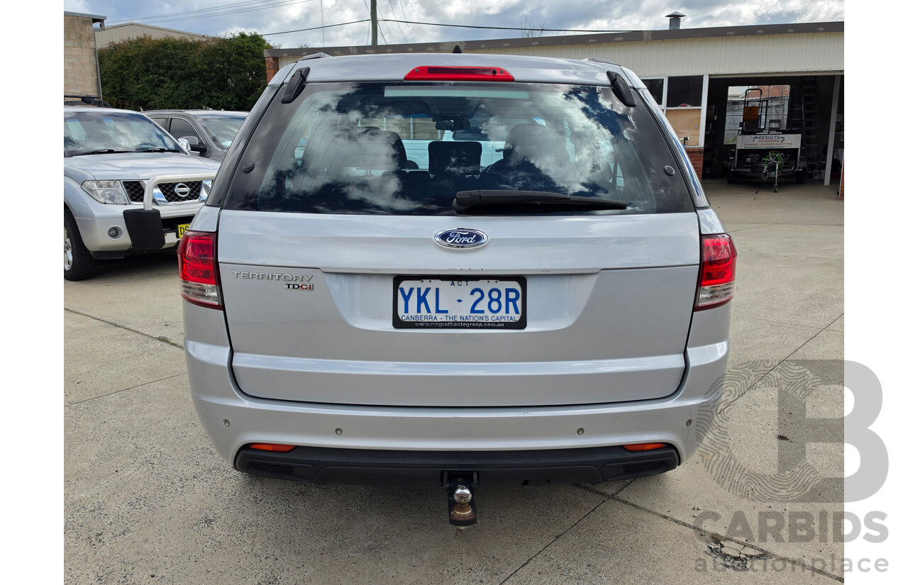05/2015 Ford Territory TX SZ MK2 4d Wagon Silver Turbo Diesel 2.7L