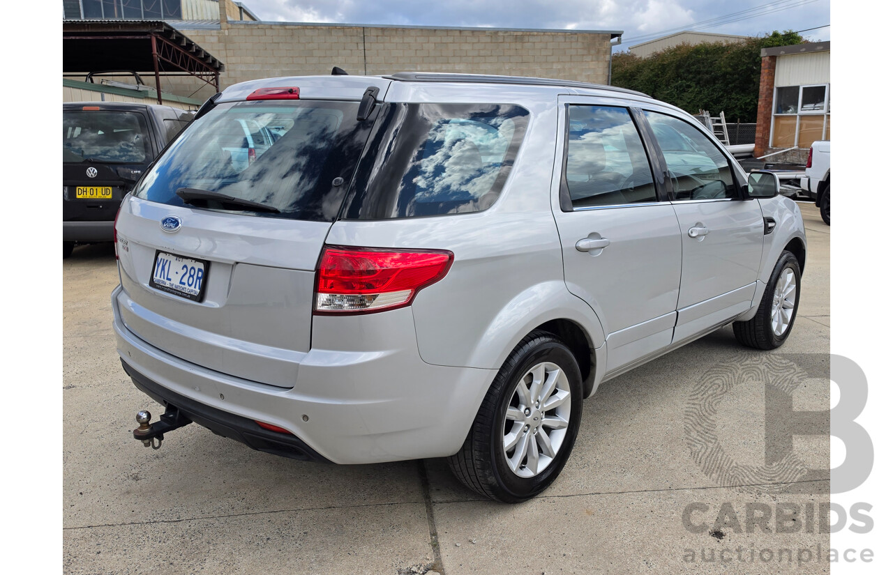 05/2015 Ford Territory TX SZ MK2 4d Wagon Silver Turbo Diesel 2.7L