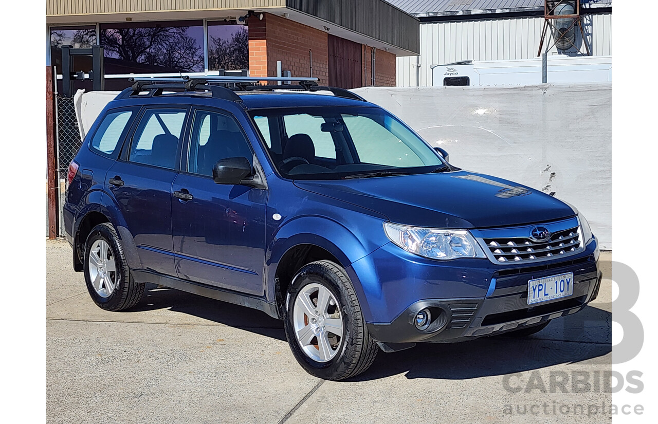 07/2012 Subaru Forester X Luxury Edition MY12 4d Wagon Blue 2.5L