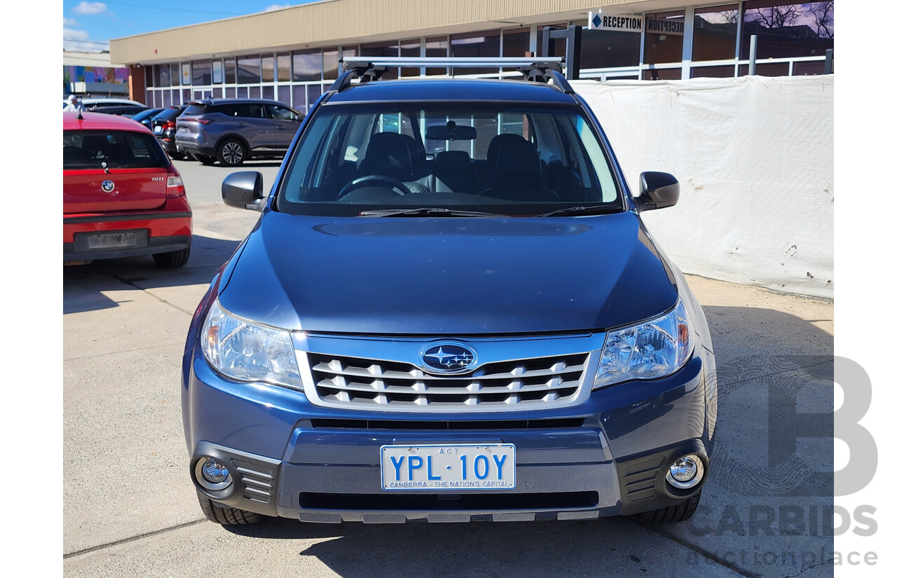 07/2012 Subaru Forester X Luxury Edition MY12 4d Wagon Blue 2.5L