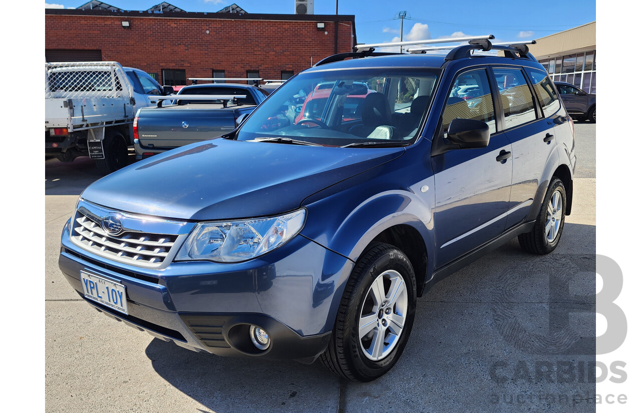 07/2012 Subaru Forester X Luxury Edition MY12 4d Wagon Blue 2.5L