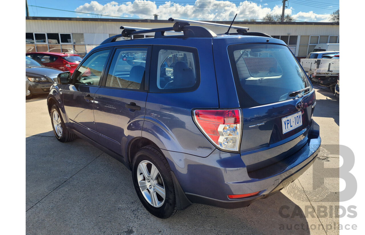 07/2012 Subaru Forester X Luxury Edition MY12 4d Wagon Blue 2.5L