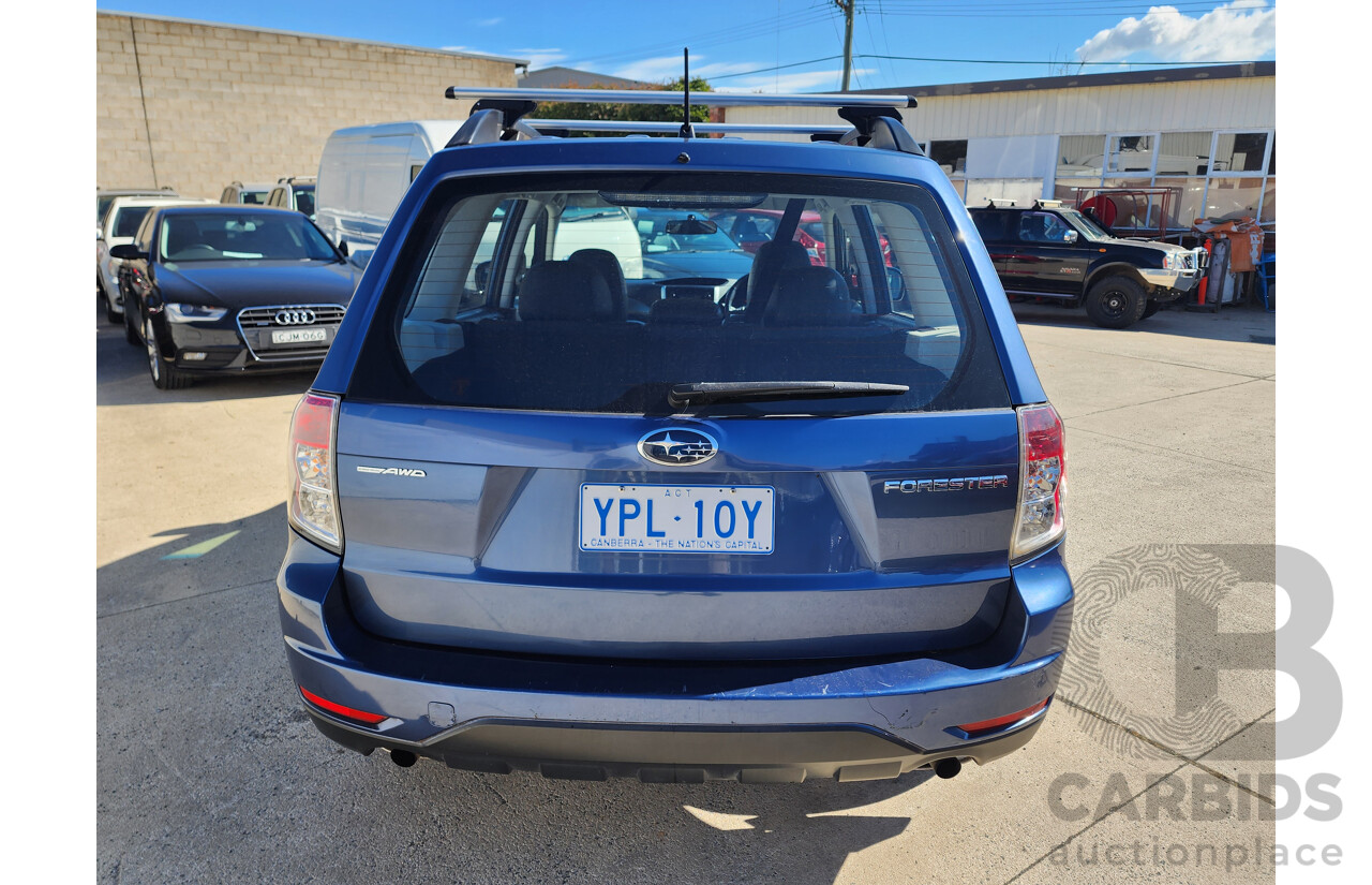 07/2012 Subaru Forester X Luxury Edition MY12 4d Wagon Blue 2.5L