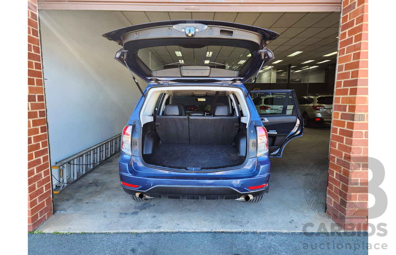 07/2012 Subaru Forester X Luxury Edition MY12 4d Wagon Blue 2.5L
