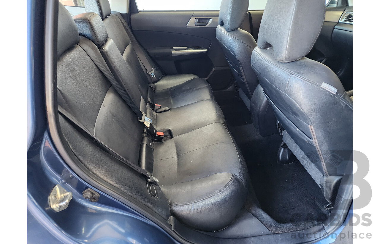 07/2012 Subaru Forester X Luxury Edition MY12 4d Wagon Blue 2.5L