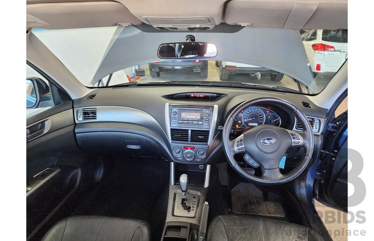 07/2012 Subaru Forester X Luxury Edition MY12 4d Wagon Blue 2.5L