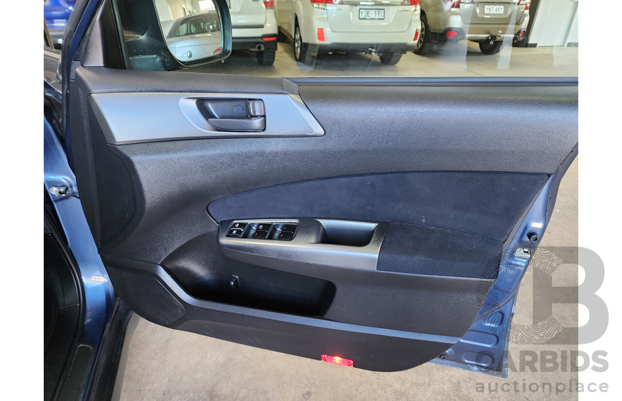 07/2012 Subaru Forester X Luxury Edition MY12 4d Wagon Blue 2.5L