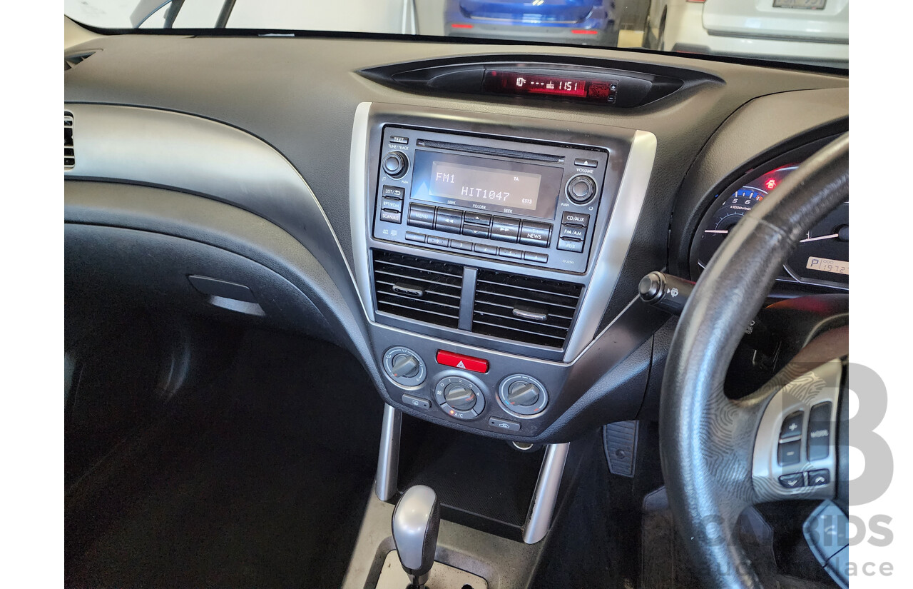 07/2012 Subaru Forester X Luxury Edition MY12 4d Wagon Blue 2.5L